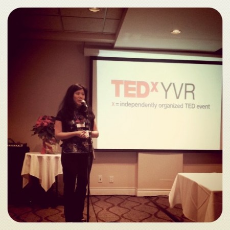 TEDxYVR w/ Andrea J. Lee