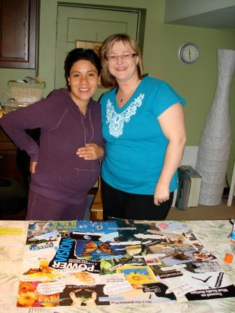 Imelda and Meghan Putting RBBP Together